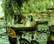 la grenouillere, Pierre Auguste Renoir
